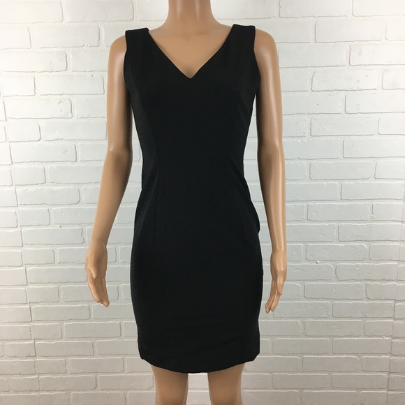 black mid thigh dress